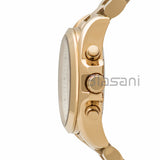 Michael Kors Original MK5798 Women's Mini Bradshaw Gold Chronograph Watch 36mm