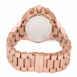 Michael Kors Original MK5799 Women's Bradshaw Rose Gold Chrono Watch 36mm
