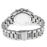 Michael Kors Original MK6174 Women's Mini Bradshaw Silver Chronograph 36mm Watch