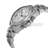 Michael Kors Original MK6174 Women's Mini Bradshaw Silver Chronograph 36mm Watch