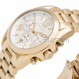Michael Kors Original MK6266 Unisex Bradshaw Gold Stainless St Chrono Watch 43mm