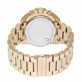 Michael Kors Original MK6266 Unisex Bradshaw Gold Stainless St Chrono Watch 43mm