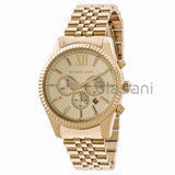 Michael Kors Original MK8281 Men's Stainless Steel Gold-Tone Chronograp Watch