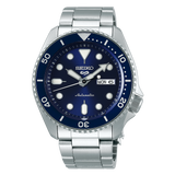 Seiko Sports5 SKX Series Automatic SRPD51 Blue Stainless Steel Watch 42.5mm