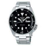 Seiko Sports5 SKX Series Automatic SRPD55 Black Stainless Steel Watch 42.5mm