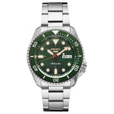 Seiko Sports5 SKX Series Automatic SRPD63 Deep Green Stainless Steel Watch 42.5mm