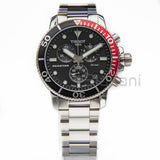 Tissot Seastar 1000 Black-Red Dial Stainless Steel Chrono Watch 45.5mm T120.417.11.051.01