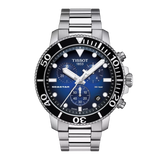 Tissot Seastar 1000 Blue Dial Stainless Steel Chrono Watch 45.5mm T120.417.11.041.01