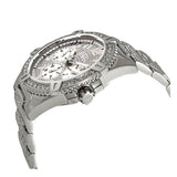 Guess W0799G1 Women's Frontier Silver Crystal Stainless Steel Multi-Function Watch 48mm