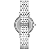 Emporio Armani AR1779 Women's Two-Hand Silver Stainless Steel Bracelet Watch