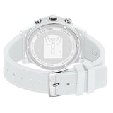Lacoste Unisex L.12.12. 2010974 Chrono TR90 White Rubber Strap Watch 43mm