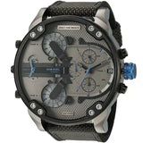 Diesel DZ7420 Mr Daddy 2.0 Chronograph Black Leather Strap Watch 57mm