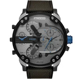 Diesel DZ7420 Mr Daddy 2.0 Chronograph Black Leather Strap Watch 57mm