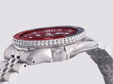 Seiko 5 SKX Automatic SSK031 GMT Sports Series Red Stainless Steel Watch 42.5mm