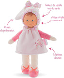 Corolle - Mon Doudou Miss Cotton Flower - Soft Body Baby Doll For Ages 0 Months & Up, Pink/White