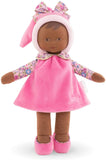 Corolle - Miss Floral Sweet Dreams - Mon Doudou Soft-body Baby Doll with Vanilla Scent, 9.5" for Ages 0 Months +, Pink