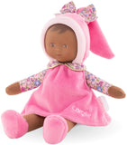 Corolle - Miss Floral Sweet Dreams - Mon Doudou Soft-body Baby Doll with Vanilla Scent, 9.5" for Ages 0 Months +, Pink