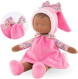 Corolle - Miss Floral Sweet Dreams - Mon Doudou Soft-body Baby Doll with Vanilla Scent, 9.5" for Ages 0 Months +, Pink