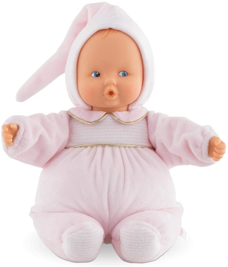 (OPEN BOX) Corolle Babipouce Sweet Dreams - 11" Soft Body Baby Doll For Ages 0 Months