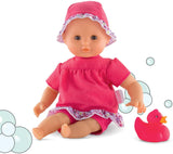 Corolle Mon Premier Poupon Bebe Bath Coralie Baby Doll Pink, 12 inches