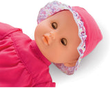(OPEN BOX)  Corolle Mon Premier Poupon Bebe Bath Coralie Baby Doll Pink, 12 inches