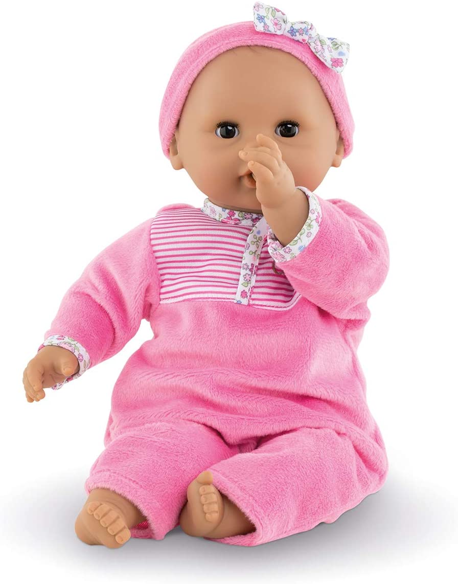 Corolle - Mon Premier Bebe Calin Maria 12" Baby Doll with Poseable Soft Body with Vanilla Scent and Sleepy Eyes That Open and Close, for Kids Ages 18 Months and Up
