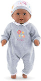 Corolle Mon Premier Poupon Bebe Calin Marius - 12” Boy Baby Doll, Poseable Soft Body with Vanilla Scent and Sleepy Eyes That Open and Close, for Kids Ages 18 Months and Up, Gray