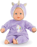 Corolle Mon Premier Poupon Bebe Calin Unicorn - 12" Baby Doll with Hooded Unicorn Outfit, Poseable Soft Body with Vanilla Scent and Sleepy Eyes That Open and Close, for Kids Ages 18 Months and Up
