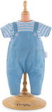 Corolle Mon Premier Poupon 12" Striped T-Shirt & Overalls Toy Baby Doll