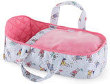 (OPEN BOX) Copy of Corolle Mon Premier Poupon Carry Bed Toy Baby Doll Pink, 12 inches