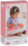 (OPEN BOX) Copy of Corolle Mon Premier Poupon Carry Bed Toy Baby Doll Pink, 12 inches