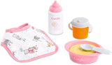 (OPEN BOX) Corolle Mon Premier Poupon Mealtime Set - Feeding Accessories for 12" Baby Dolls