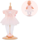 Corolle - Mon Premier Poupon Ballerina Outfit for 12" Baby Dolls, Pink/White