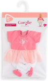 Corolle 9000110400 Mon Premier Poupon Ballettoutfit für alle 30cm Babypuppen