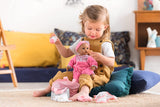 (OPEN BOX) Corolle - Large Accessories Set for Mon Premier Poupon 12" Baby Dolls, 11-piece set includes Bottle, Bib, Diaper, Potty, Pacifier, Tote Bag and more