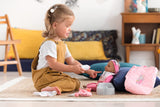 Corolle - Large Accessories Set for Mon Premier Poupon 12" Baby Dolls, 11-piece set includes Bottle, Bib, Diaper, Potty, Pacifier, Tote Bag and more