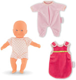 (OPEN BOX) Corolle Good Night My Mini Calin Baby Doll, Pink