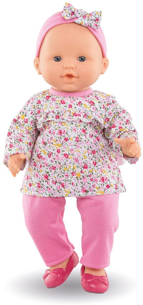 (OPEN BOX) Corolle Mon Grand Poupon Louise - 14" Toy Baby Doll for Ages 2 Years