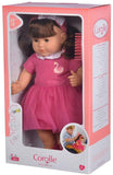 (OPEN BOX) Corolle Mon Grand Poupon Alice 14’’ Doll with Brush for Real Hair Play