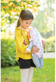 Corolle - Mon Grand Poupon Baby Doll Sling for 14" & 17" Dolls, Pink/White