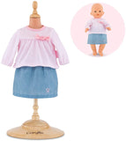Corolle - Top & Skirt - Baby Doll Outfit - Clothing Accessory for 14" Dolls