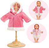 Corolle - Enchanted Winter Reversible Coat - Clothing Accessory for 14" Baby Dolls