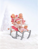 Corolle - Enchanted Winter Reversible Coat - Clothing Accessory for 14" Baby Dolls