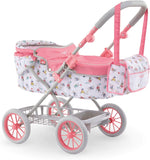Corolle - Mon Grand Poupon Carriage Stroller - Adjustable Handle, Folding Design, for 14", 17" & 20" Baby Dolls