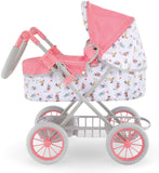 Corolle - Mon Grand Poupon Carriage Stroller - Adjustable Handle, Folding Design, for 14", 17" & 20" Baby Dolls