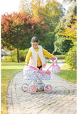 Corolle - Mon Grand Poupon Carriage Stroller - Adjustable Handle, Folding Design, for 14", 17" & 20" Baby Dolls