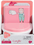 (OPEN BOX)  Corolle - Interactive Toilet - Baby Doll Potty with 2 Sounds For Realistic Pretend Play - Fits 14" Dolls - Batteries Included