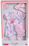 Corolle - Layette Set - 6 Piece Clothing and Accessory Set for Mon Grand Poupon 14" Baby Dolls