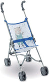 Corolle Umbrella Baby Doll Stroller - for Mon Grand Poupon 14" and 17" Dolls, Folding with 2 Locking Points for Safety, Pink (9000140720)