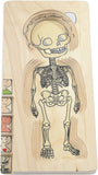 Hape Your Body 5-Layer Wooden Puzzle Boy